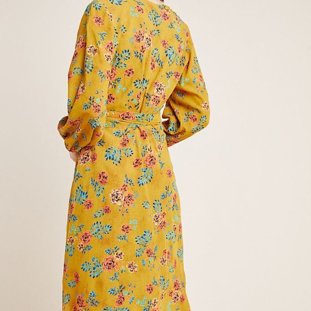 NWT Anthropologie Faithfull Le Figuaro Wrap Dress - Picture 2 of 6